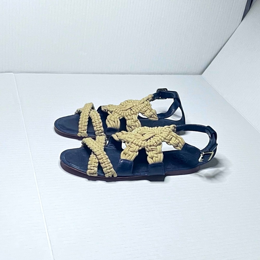 Tory Burch Macrame Gladiator Sandals